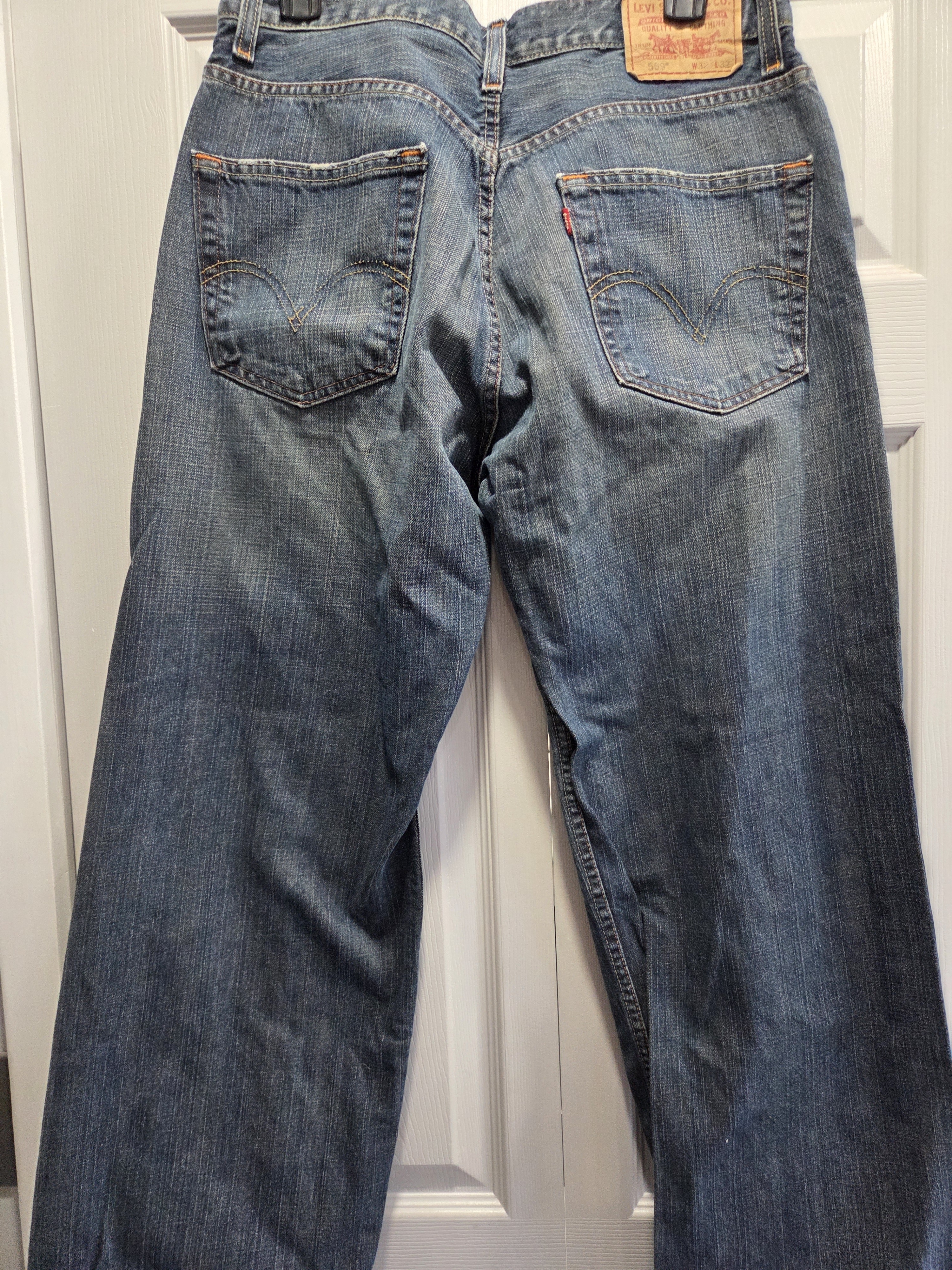 Levi's Men's 569 Denim Jeans In Medium Blue Wash